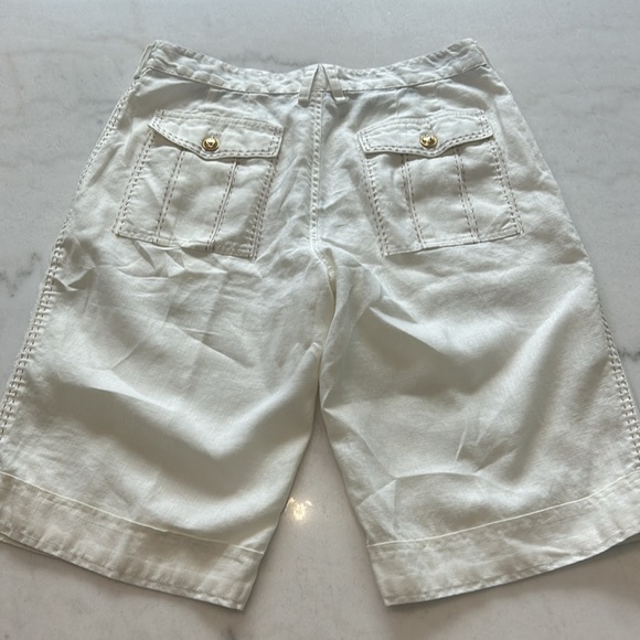 Class Roberto Cavalli Men’s Linen Shorts US Size 32 - Picture 9 of 9